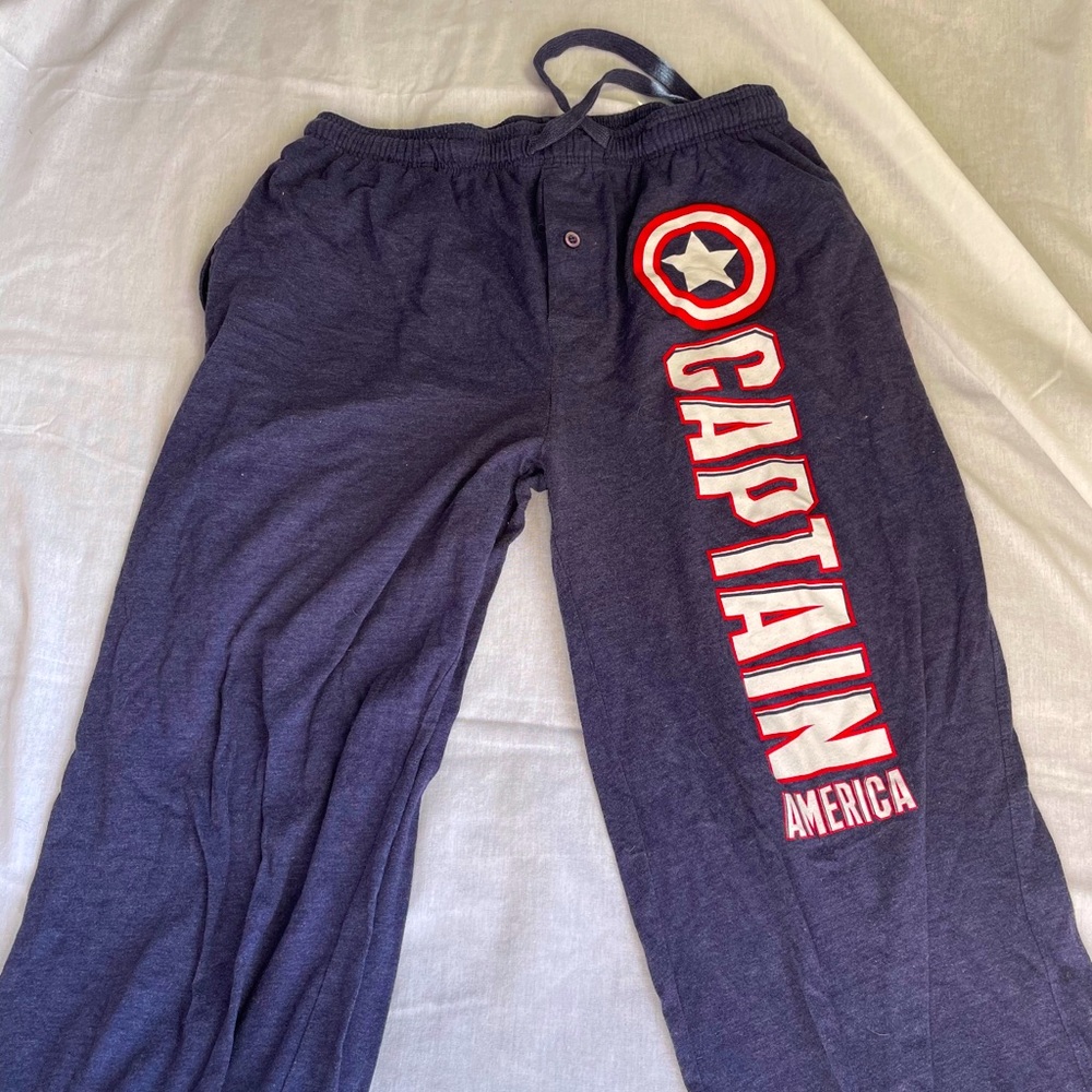 Captain America sweat pants
